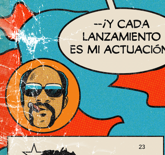 146. (SOLD OUT) "El Tiante" 7" x 10.5" Art Print