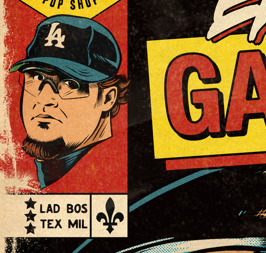 148. "Game Over" 7" x 10.5" Art Print