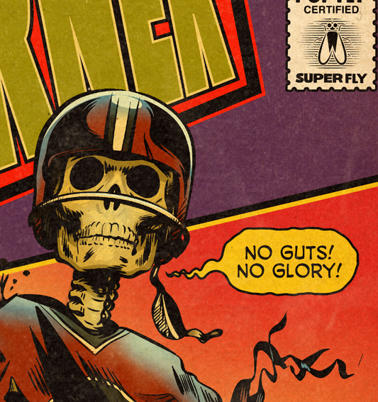 32. "Coffin Corner" 7" x 10.5" Art Print