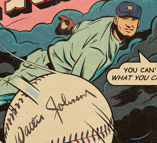 149. "The Big Train" 7" x 10.5" Art Print