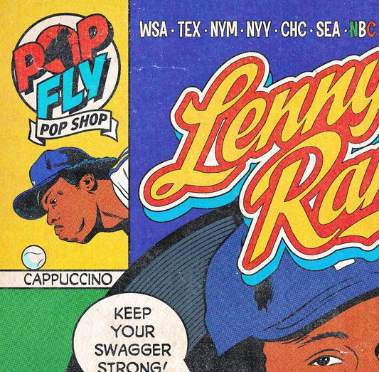 150. "Lenny Randle: The Most Interesting Man in Baseball" 7" x 10.5" Art Print