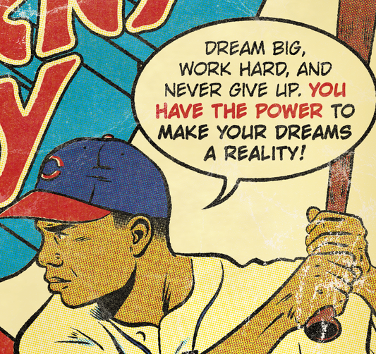 157. "Larry Doby" - 7" x 10.5" Art Print