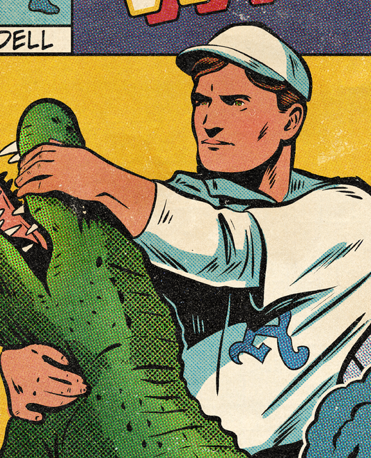 158. "Rube Waddell" 7" x 10.5" Art Print