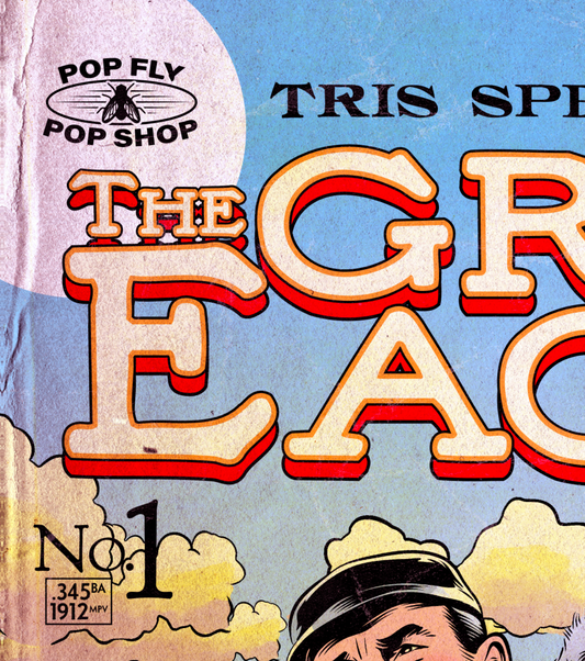 195. “The Gray Eagle" 7" x 10.5" Art Print