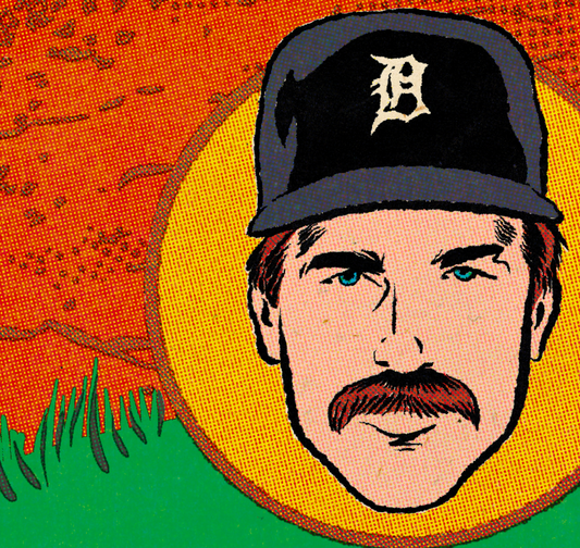 212. “Jack Morris" 7" x 10.5" Art Print