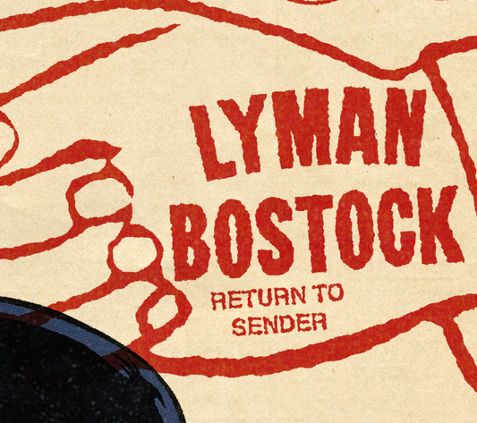 237. "Lyman Bostock: Return to Sender" 7" x 10.5"