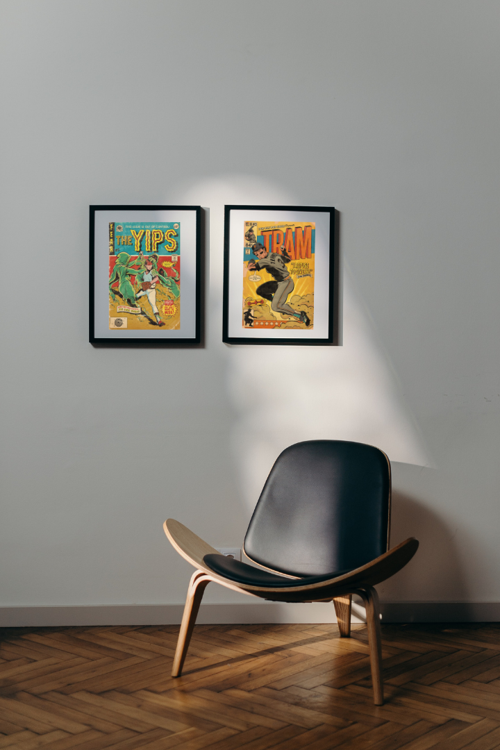 68. (SOLD OUT) "The Yips" 7" x 10.5" Art Print