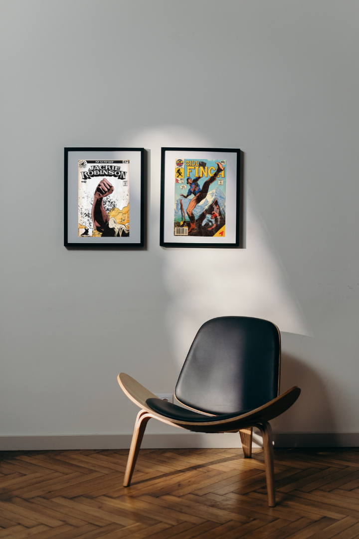 81. (SOLD OUT) "Jackie Robinson" 7" x 10.5" Art Print