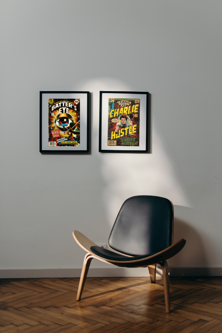 84. (SOLD OUT) "The Batter's Eye" 7" x 10.5" Art Print