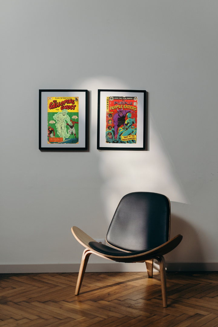 03. (SOLD OUT) "The Galloping Ghost" 7" x 10.5" Art Print