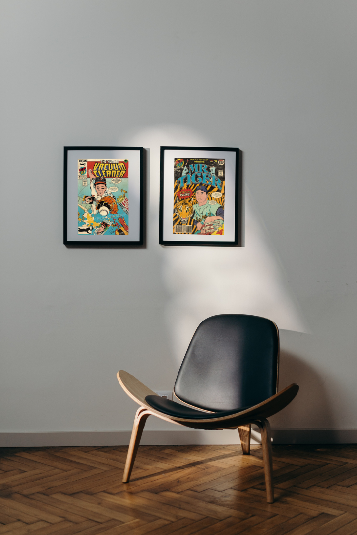 87. (SOLD OUT) "The Human Vacuum Cleaner" 7" x 10.5" Art Print