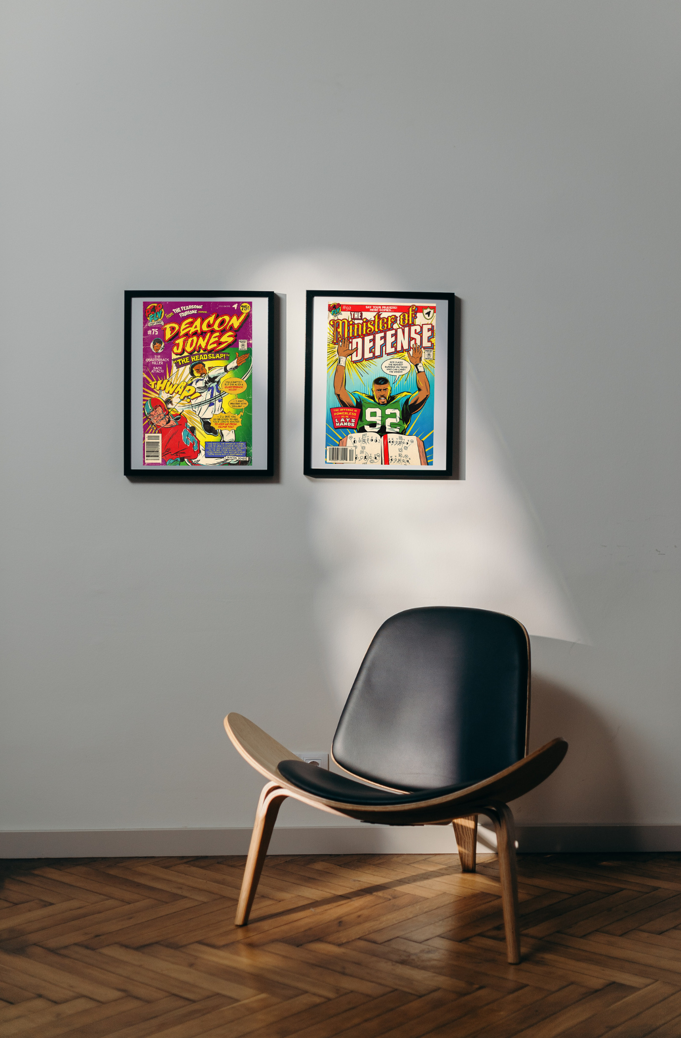 16. (SOLD OUT) "Deacon Jones" 7" x 10.5" Art Print