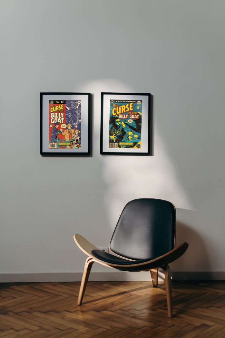 72. (SOLD OUT) LIMITED EDITION "The Curse of the Billy Goat" 7" x 10.5" Art Print