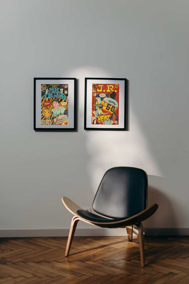 86. (SOLD OUT) "Mr Tiger" 7" x 10.5" Art Print