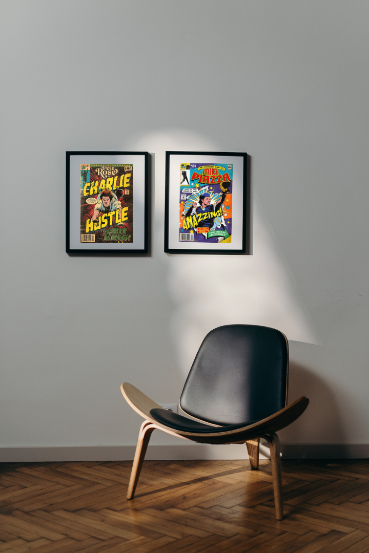 83. (SOLD OUT) "Charlie Hustle" 7" x 10.5" Art Print