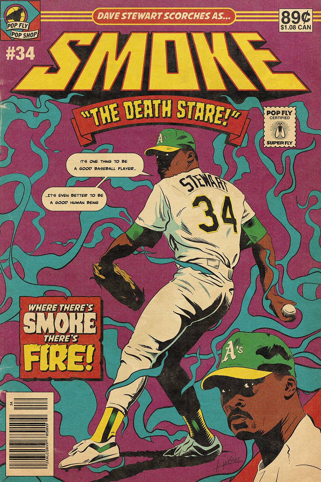 42. (SOLD OUT) "Smoke" 7" x 10.5" Art Print