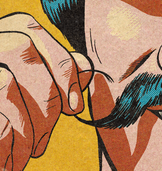 52. (SOLD OUT) "Rollie Fingers" 7" x 10.5" Art Print