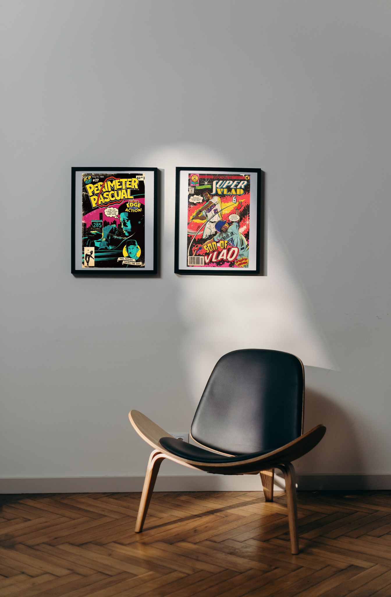 94. (SOLD OUT) "Perimeter Pascual" 7" x 10.5" Art Print