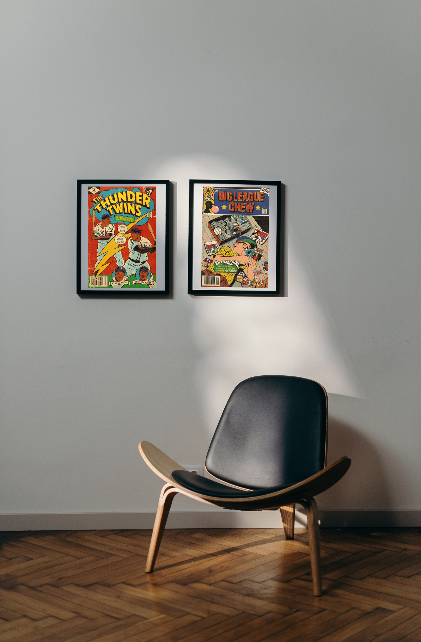 96. (SOLD OUT) "The Thunder Twins" 7" x 10.5" Art Print