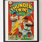 96. (SOLD OUT) "The Thunder Twins" 7" x 10.5" Art Print