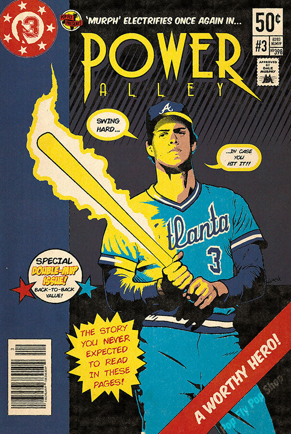 04. (SOLD OUT) "Power Alley" Dale Murphy Art Print