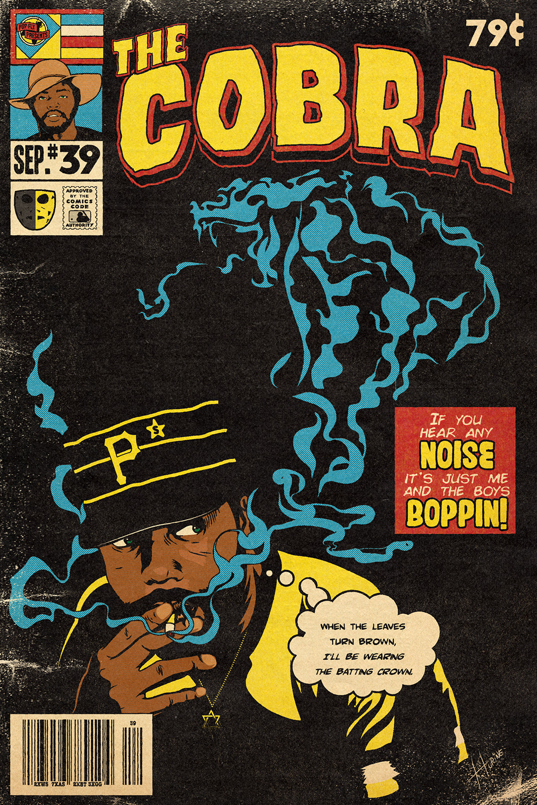 21. (SOLD OUT) "The Cobra" 7" x 10.5" Art Print