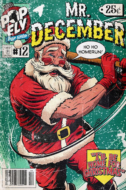 (SOLD OUT) "Mr. December" 7" x 10.5" Art Print