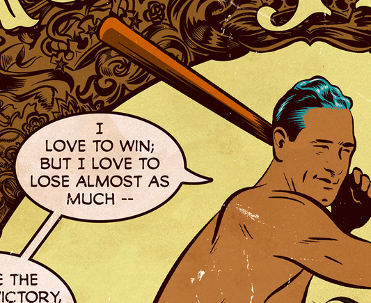 108. (SOLD OUT) "The Iron Horse" 7" x 10.5" Art Print