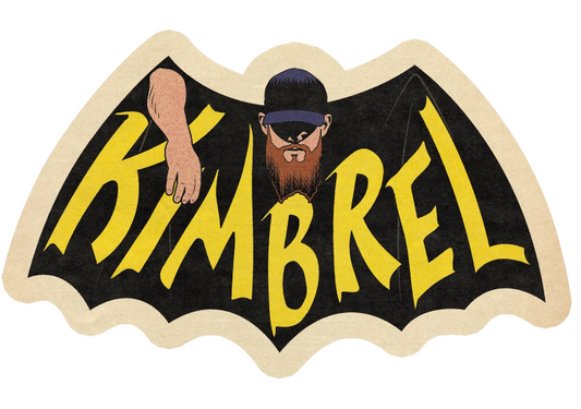 (SOLD OUT) Kimbrel Batman-Style 3" Sticker