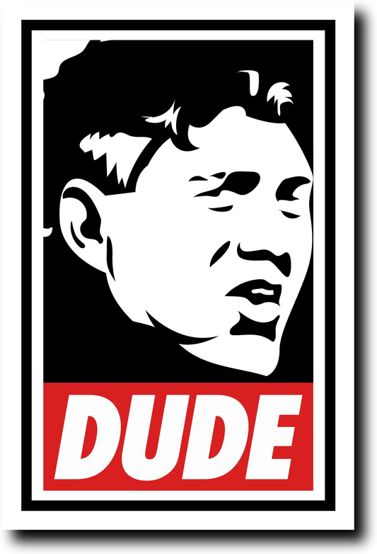 "Obey the Dude" Sticker