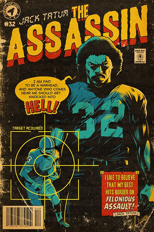 30. "The Assassin" 7" x 10.5" Art Print