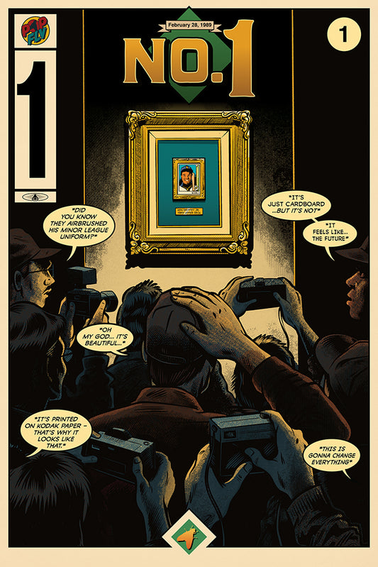 226. "No. 1"  7" x 10.5"