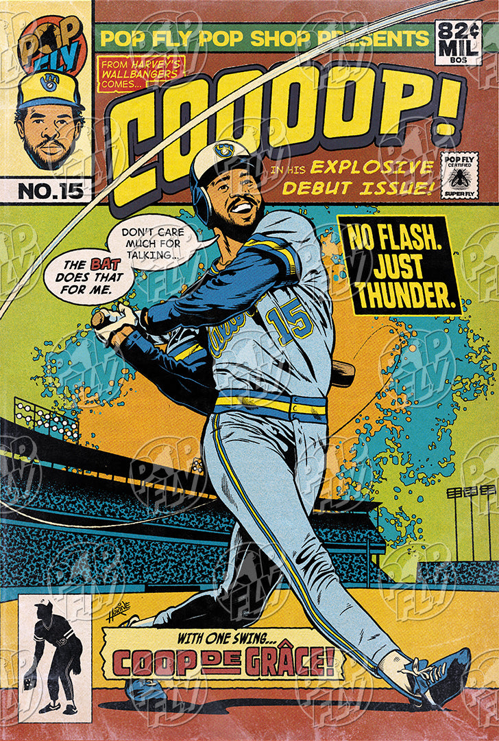 208. "Coooop!"  7" x 10.5" Art Print