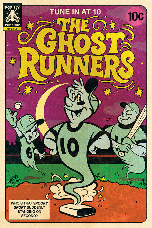 252. "The Ghost Runners"  7" x 10.5"