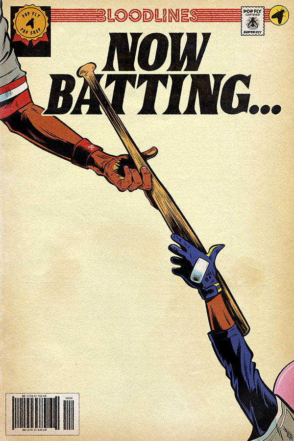 247. "Bloodlines: Now Batting..."  7" x 10.5"