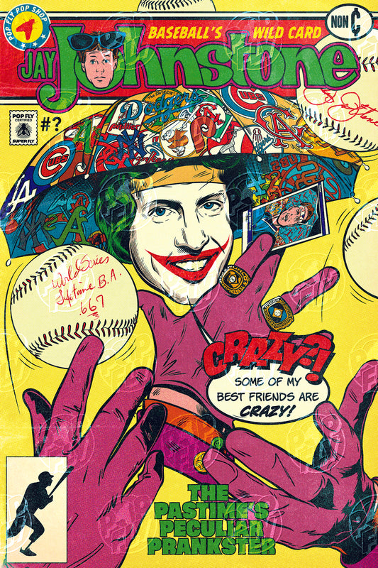 221. "Jay Johnstone"  7" x 10.5"