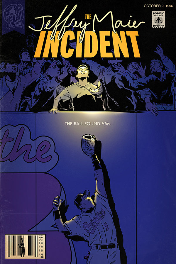 260. "The Jeffrey Maier Incident"  7" x 10.5"