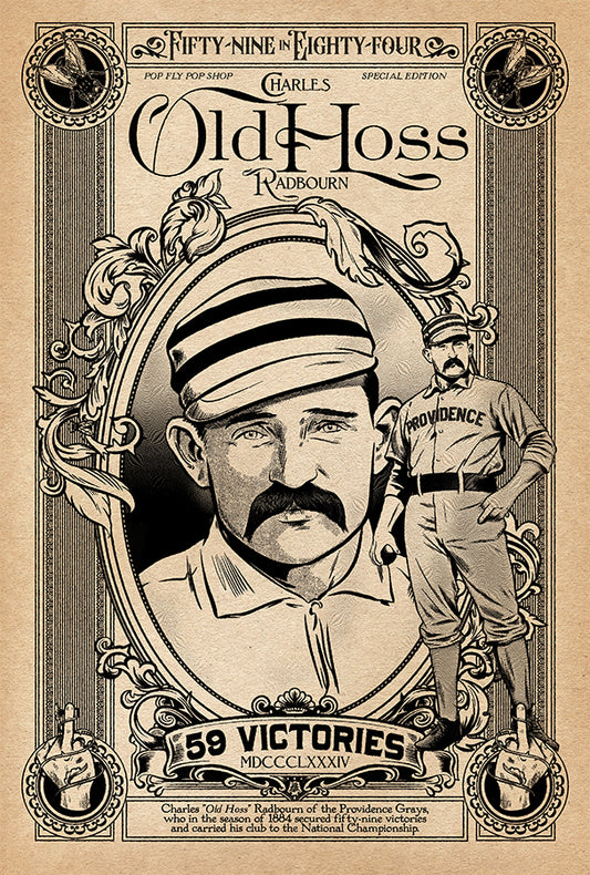 238. "Old Hoss"  7" x 10.5"