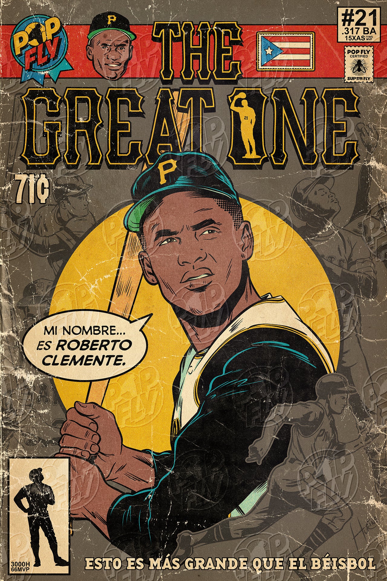 218. "The Great One"  7" x 10.5" Art Print