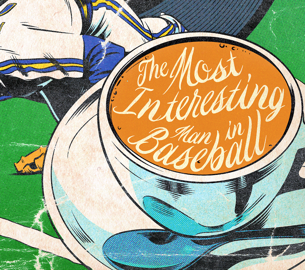 150. "Lenny Randle: The Most Interesting Man in Baseball" 7" x 10.5" Art Print