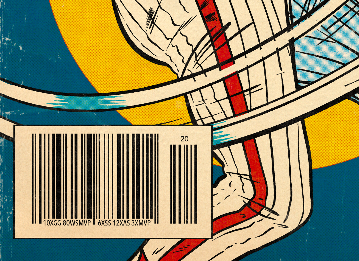 187. (SOLD OUT)  “Michael Jack" 7" x 10.5" Art Print