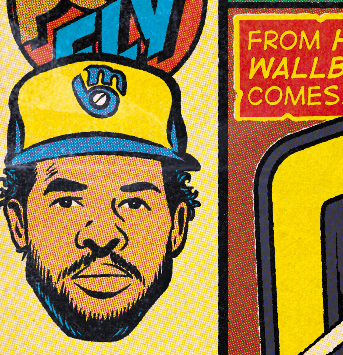 208. "Coooop!"  7" x 10.5" Art Print