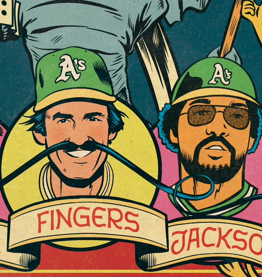 216. "Charlie O. Finley"  7" x 10.5" Art Print