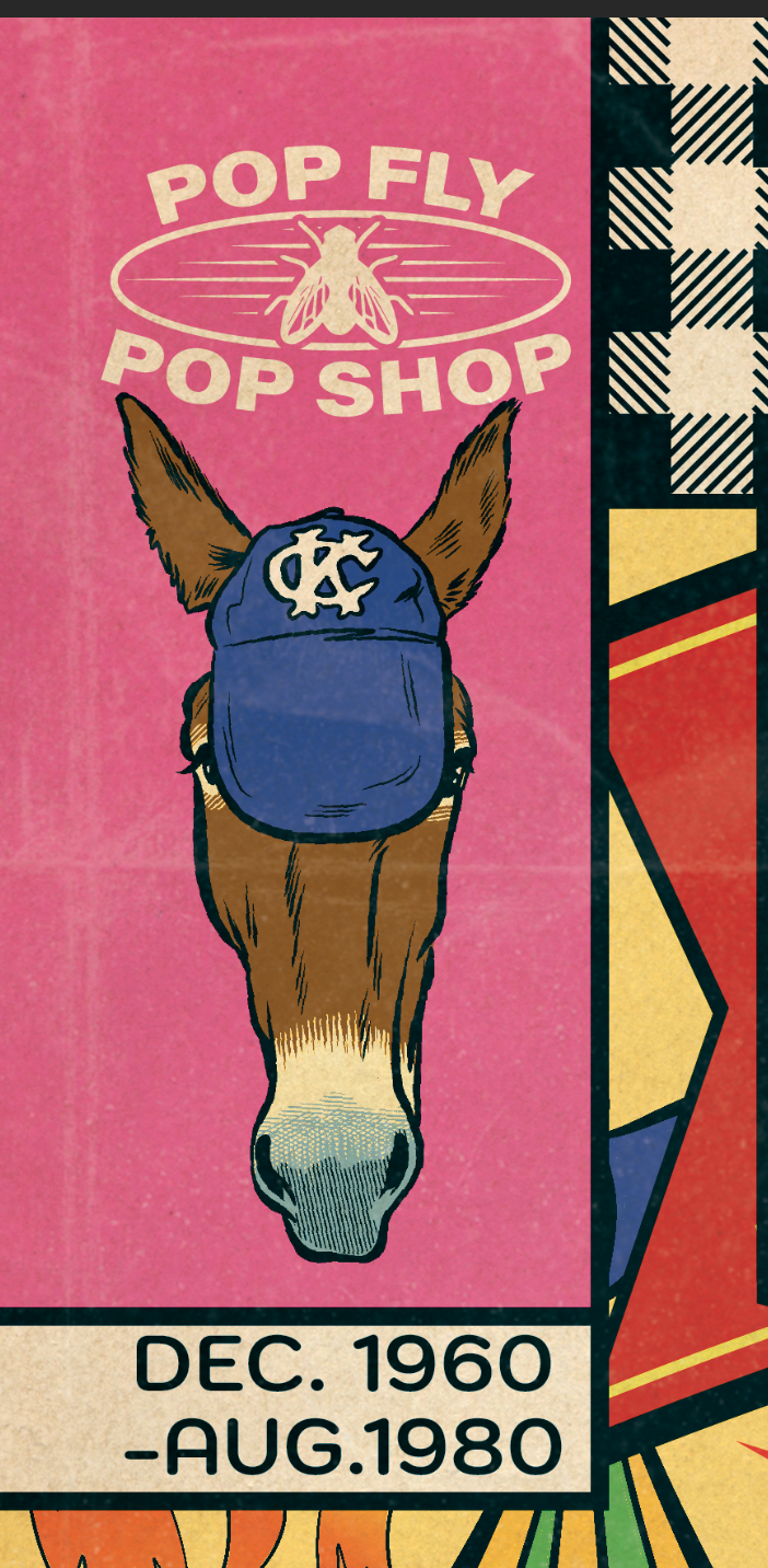 216. "Charlie O. Finley"  7" x 10.5" Art Print