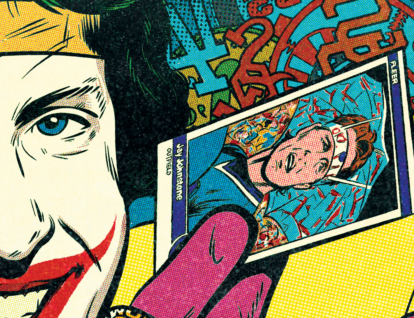 221. "Jay Johnstone"  7" x 10.5"