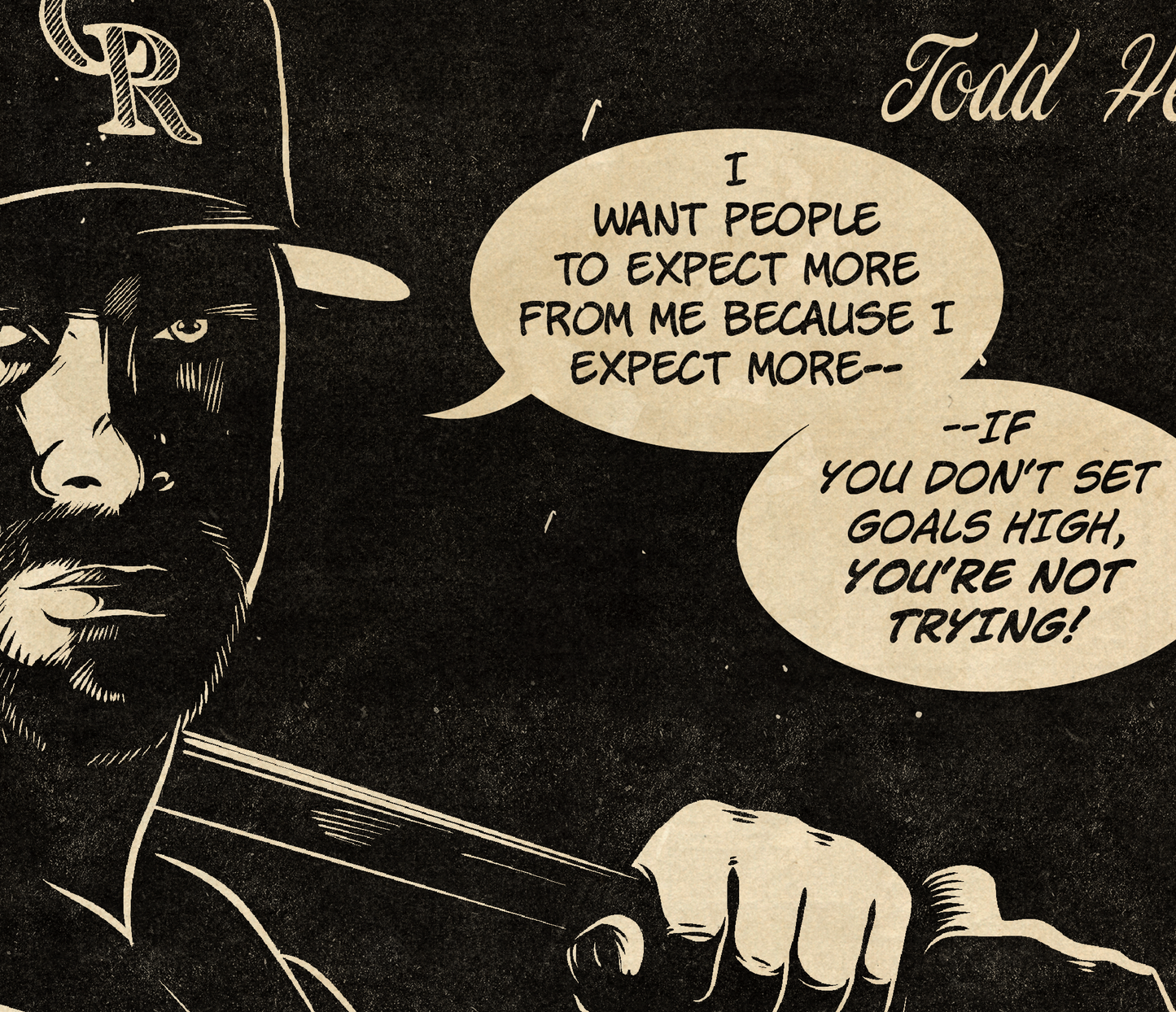 223. "The Toddfather"  7" x 10.5"