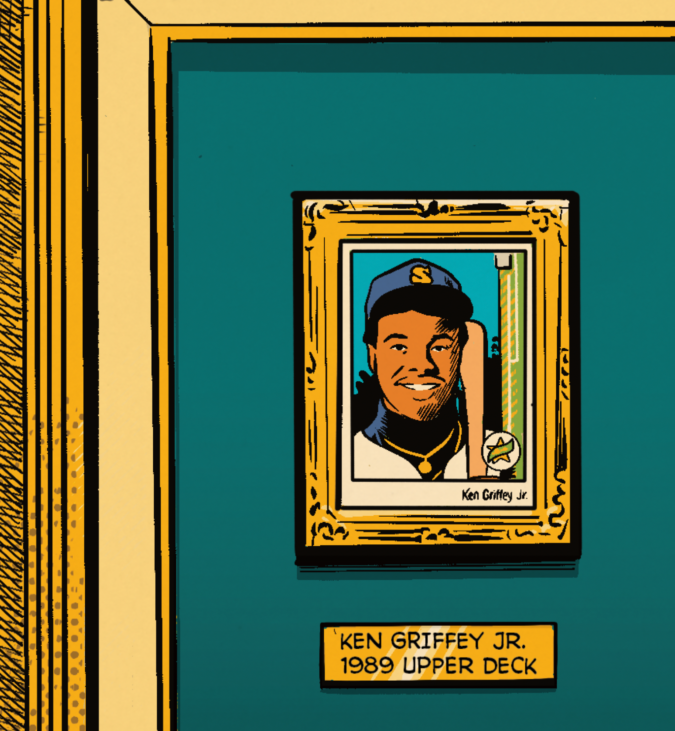 226. "No. 1"  7" x 10.5"