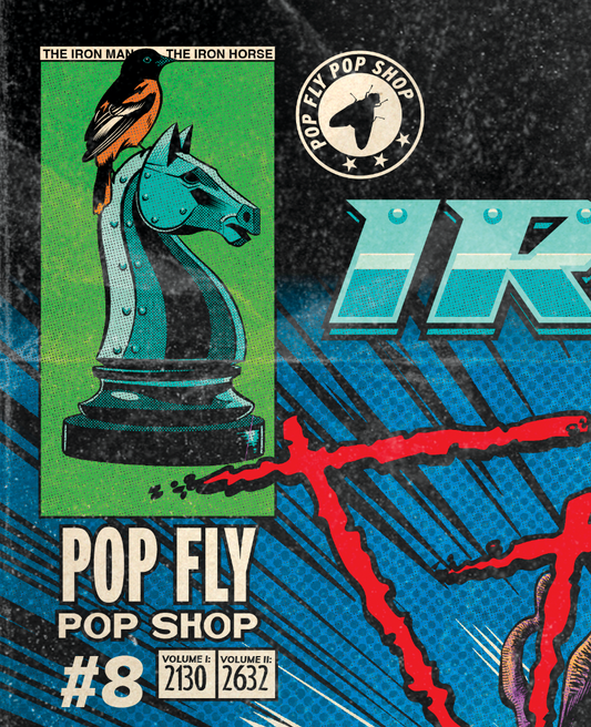 228. "The Iron Man vs The Streak "  7" x 10.5"