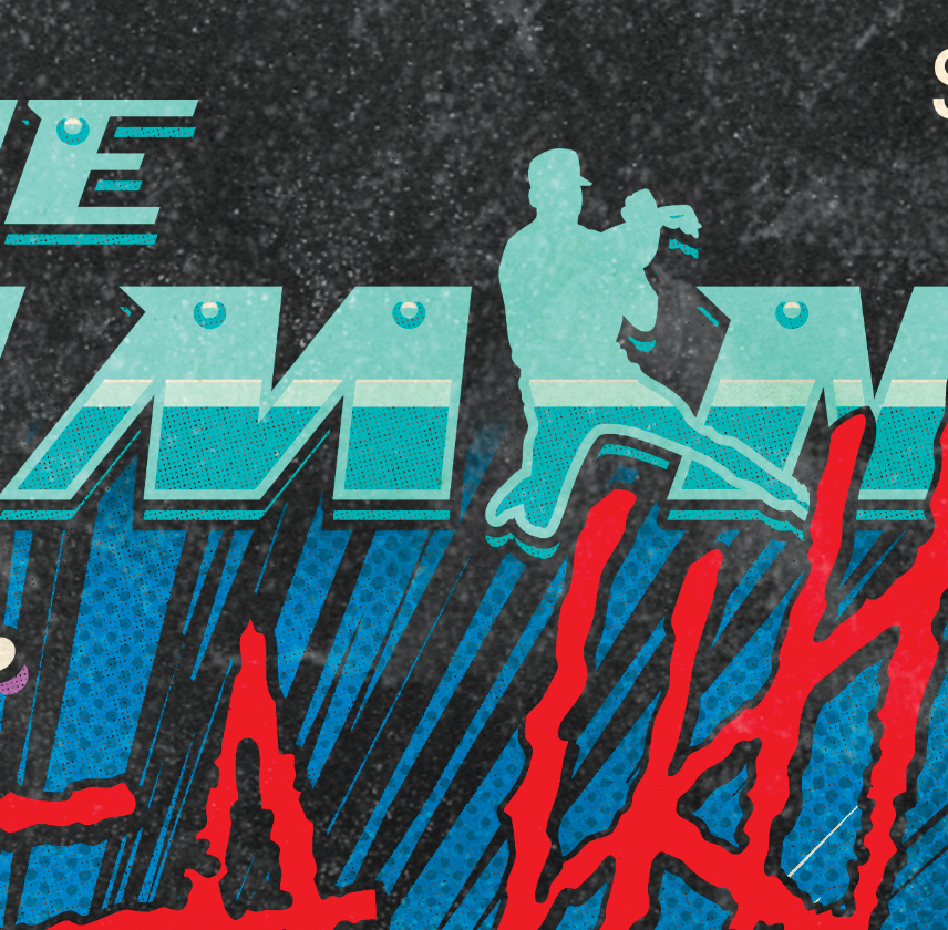 228. "The Iron Man vs The Streak "  7" x 10.5"