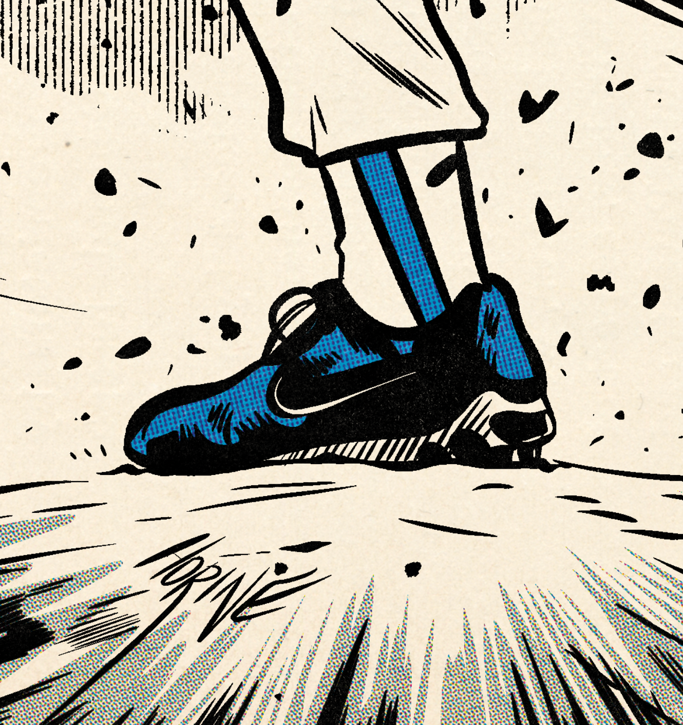 230. "The Tornado "  7" x 10.5"